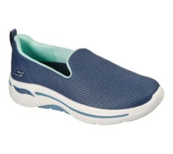 Skechers Go Walk Arch Fit Grateful -Simplyfeet Store 124401 blu large