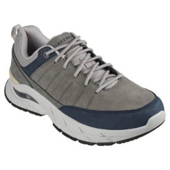 Skechers Arch Fit Baxter -Simplyfeet Store archfit baxter greynavy 1