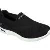 Skechers Arch Fit Refine Don't Go -Simplyfeet Store archfit refinedontgo blackwhite
