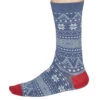 Thought Olwin Fairisle Blue Slate (1 Pair) UK 7-11 1 Thought Olwin Fairisle Blue Slate (1 Pair) UK 7-11 -Simplyfeet Store aw21 olwinfairisleblue slate