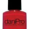 DaniPro Infused Nail Polish Red -Simplyfeet Store bottle 12 red sm