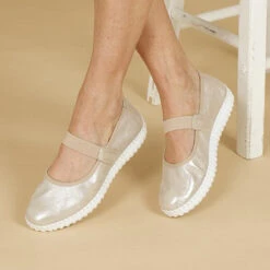 Caprice Polina 11 Caprice Polina -Simplyfeet Store caprice polina taupe metallic 007 5