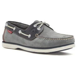 Chatham Whitstable -Simplyfeet Store chatham whitstable grey navy burgundy main pair.1 3 5