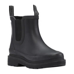 Ilse Jacobsen Short Rubber Chelsea Boot -Simplyfeet Store chelsea black