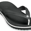 Crocs Crocband Flip Sandals -Simplyfeet Store crocflip black 3 quarter 1
