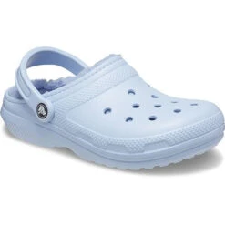 Crocs Classic Lined Clog 12 Crocs Classic Lined Clog -Simplyfeet Store crocs classic lined croc blue calcinite main 203591 4ns 5