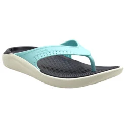Crocs LiteRide Flip -Simplyfeet Store crocs literideflip icebluealmostwhite