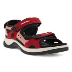 Ecco Offroad (Yucatan) Womens Sandals [069563] -Simplyfeet Store ecco offroad chilli red damask rose main 069563 60423 3