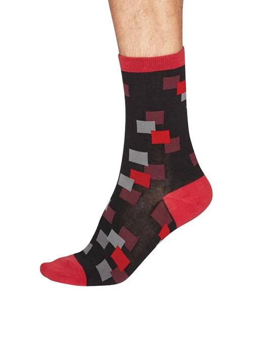 Thought Evan Square Black (1 Pair) UK 7-11 3 Thought Evan Square Black (1 Pair) UK 7-11