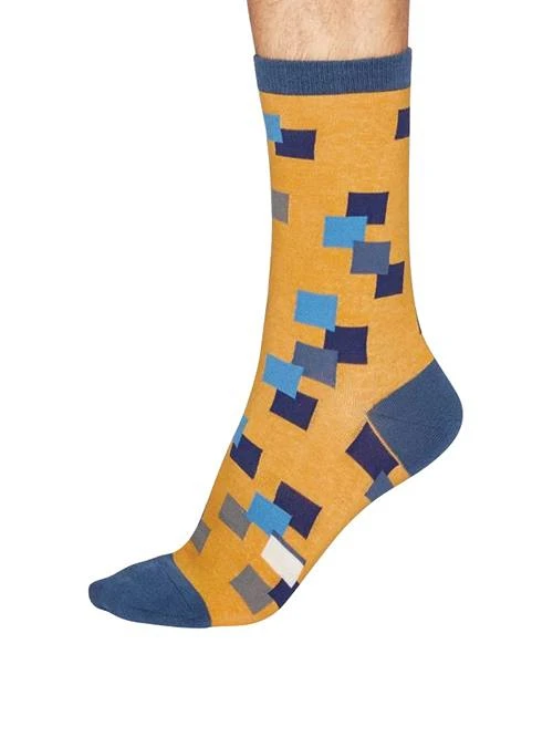 Thought Evan Square Mustard Yellow (1 Pair) UK 7-11 3 Thought Evan Square Mustard Yellow (1 Pair) UK 7-11