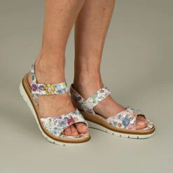 Fidelio Glory -Simplyfeet Store fidelio glory white floral 03
