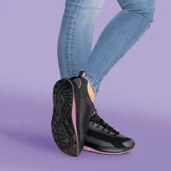 Joya Maui Trainer -Simplyfeet Store fw23 maui black closeup