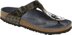 Birkenstock Gizeh Gator Gleam