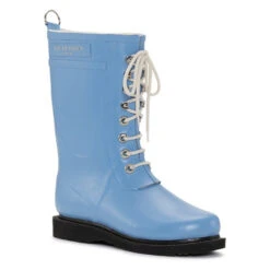 Ilse Jacobsen Rubber Wellington Mid Lace -Simplyfeet Store ilse jacobsen wellington mid lace light regatta 1 1