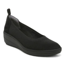 Vionic Advantage Jacey Knit Wedge Ballerina 11 Vionic Advantage Jacey Knit Wedge Ballerina -Simplyfeet Store jacey knit i3019m1001 black 1th