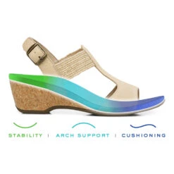 Vionic Paradise Kaytie -Simplyfeet Store kaytie semolina three zone 21a86ad5 low 6