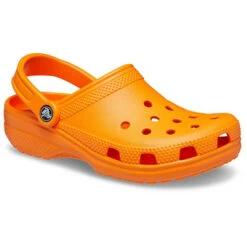 Crocs Classic Clog 18 Crocs Classic Clog -Simplyfeet Store orange zing. 5