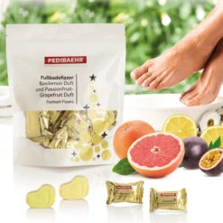 PediBaehr Foot Bath Fizzer Basil-Lemon And Passionfruit-Grapefruit (10) -Simplyfeet Store pedibaehr foot bath fizzer basil lemon and passionfruit grapefruit.4