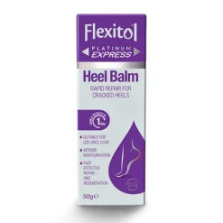 Flexitol Platinum Express Heel Balm 50g -Simplyfeet Store platinum 56g carton2 1