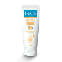 Flexitol Rapid Relief Hand Balm 56g -Simplyfeet Store rapid relief hand balm 56g tube 1