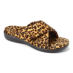 Vionic Indulge Relax -Simplyfeet Store relax tan leopard low 1 2