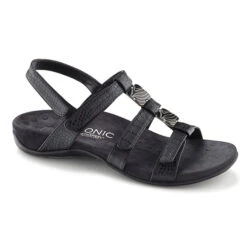 Vionic Rest Amber Sandals 9 Vionic Rest Amber Sandals -Simplyfeet Store restamberblack