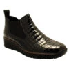 Rieker Wonder -Simplyfeet Store rieker wonder blackcroc 1