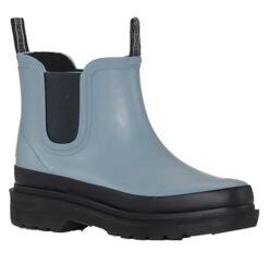 Ilse Jacobsen Short Rubber Chelsea Boot -Simplyfeet Store rub30c 698 side 1