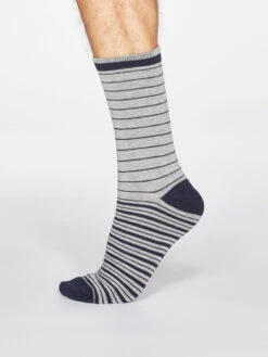 Thought Harrison Spot Stripe Sock Pack UK Size 7-11 -Simplyfeet Store sbm5575 multi harrison spot stripe bamboo 3 socks pack in multi 3 1