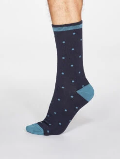 Thought Harrison Spot Stripe Sock Pack UK Size 7-11 -Simplyfeet Store sbm5575 multi harrison spot stripe bamboo 3 socks pack in multi 5 1