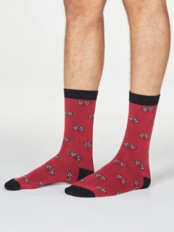 Thought Jacques Racing Car Socks (2 Pairs) UK 7 - 11 11 Thought Jacques Racing Car Socks (2 Pairs) UK 7 - 11 -Simplyfeet Store sbm5836 multi jacques racing car bamboo organic cotton socks 2 pack 6 copy