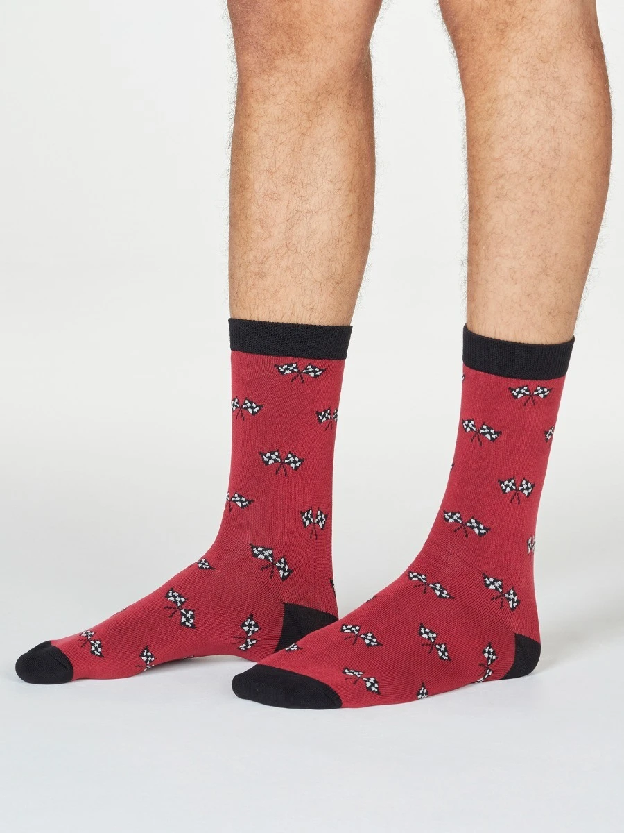 Thought Jacques Racing Car Socks (2 Pairs) UK 7 - 11 7 Thought Jacques Racing Car Socks (2 Pairs) UK 7 - 11 - Image 5