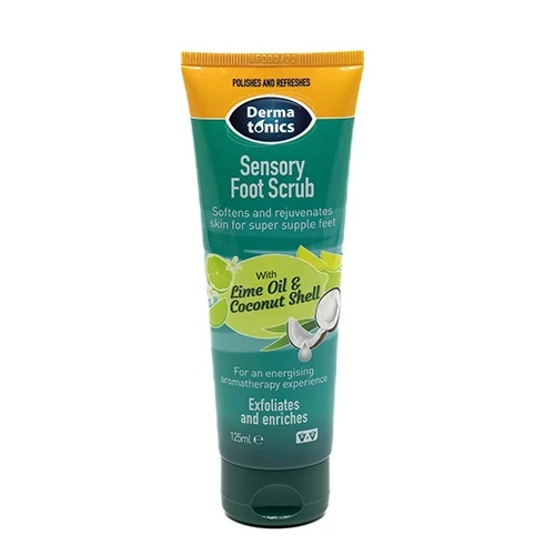 Dermatonics Sensory Foot Scrub 125ml With Lime Oil And Coconut Shell 4 Dermatonics Sensory Foot Scrub 125ml With Lime Oil And Coconut Shell - Image 2