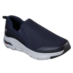 Skechers Arch Fit Banlin 5 Skechers Arch Fit Banlin -Simplyfeet Store skechers archfitbanlin navy 5