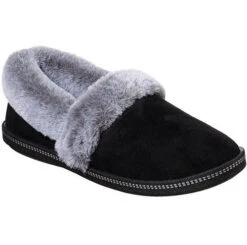 Skechers Cozy Campfire -Simplyfeet Store skechers cozy campfire black 1