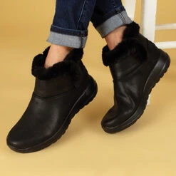 Skechers On The Go Joy Endeavor Boot -Simplyfeet Store skechers on the go joy endeavor boot black 05