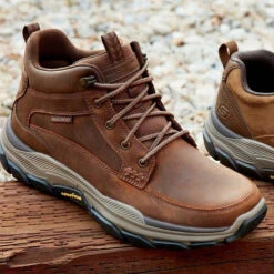 Skechers Respected Boswell Boot -Simplyfeet Store skechers respected boswell boot brown ls 6