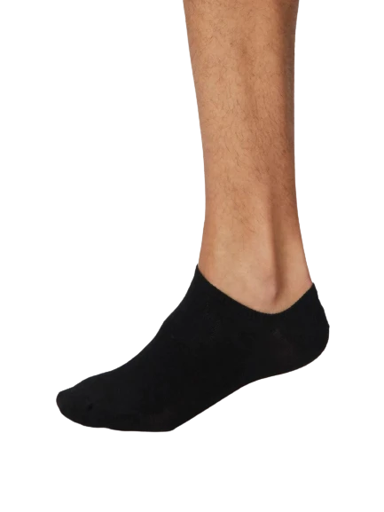 Thought Ashley Bamboo Trainer Socks Black (1 Pair) UK 7-11 3 Thought Ashley Bamboo Trainer Socks Black (1 Pair) UK 7-11