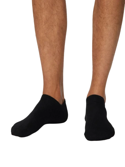 Thought Ashley Bamboo Trainer Socks Black (1 Pair) UK 7-11 4 Thought Ashley Bamboo Trainer Socks Black (1 Pair) UK 7-11 - Image 2