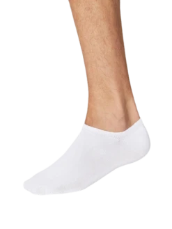 Thought Ashley Bamboo Trainer Socks White (1 Pair) UK 7-11