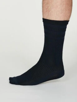 Thought Benedict Seacell Diabetic Socks UK 7 - 11 5 Thought Benedict Seacell Diabetic Socks UK 7 - 11 -Simplyfeet Store spm545 navy blue benedict seacell diabetic socks in navy blue 1 1