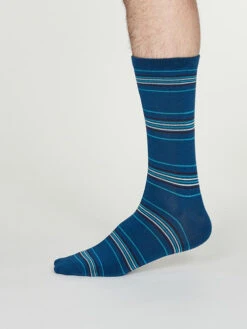 Thought Nicolson Socks Cobalt Blue UK 7-11