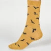 Thought Abel Batwing Amber Yellow (1 Pair) UK 7-11 2 Thought Abel Batwing Amber Yellow (1 Pair) UK 7-11 -Simplyfeet Store spm686 amber yellow abel batwing bamboo organic cotton socks in amber yellow 1 copy