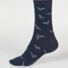 Thought Abel Batwing Navy (1 Pair) UK 7-11 1 Thought Abel Batwing Navy (1 Pair) UK 7-11 -Simplyfeet Store spm686 navy abel batwing bamboo organic cotton socks in navy 1