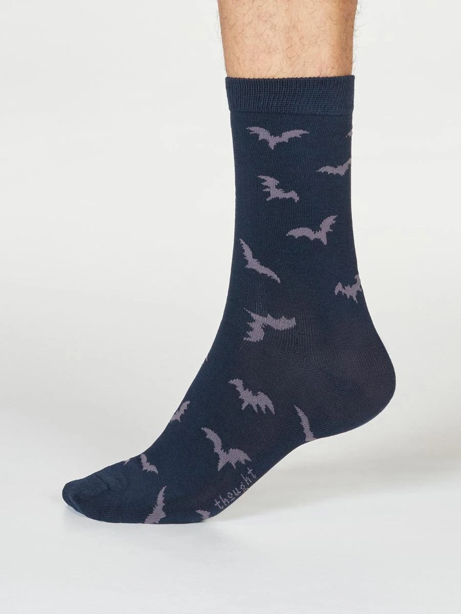 Thought Abel Batwing Navy (1 Pair) UK 7-11 3 Thought Abel Batwing Navy (1 Pair) UK 7-11