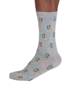 Thought Finley Bamboo Fly Fishing Socks Grey Marle UK 7-11