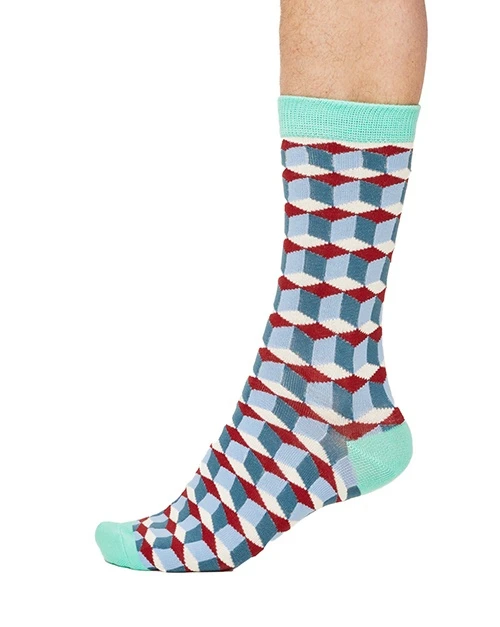 Thought GOTS Fun Geometric Box Of 4 Socks UK 7-11 5 Thought GOTS Fun Geometric Box Of 4 Socks UK 7-11 - Image 3