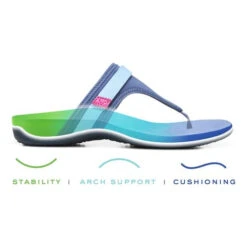 Vionic Rest Tiffany -Simplyfeet Store tiffany blue 3zone med 7