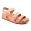 Vionic Copal Colleen Nubuck -Simplyfeet Store vionic copalcolleen coral