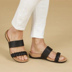 Vionic Rest Jeanne -Simplyfeet Store vionic rest jeanne black 010 5